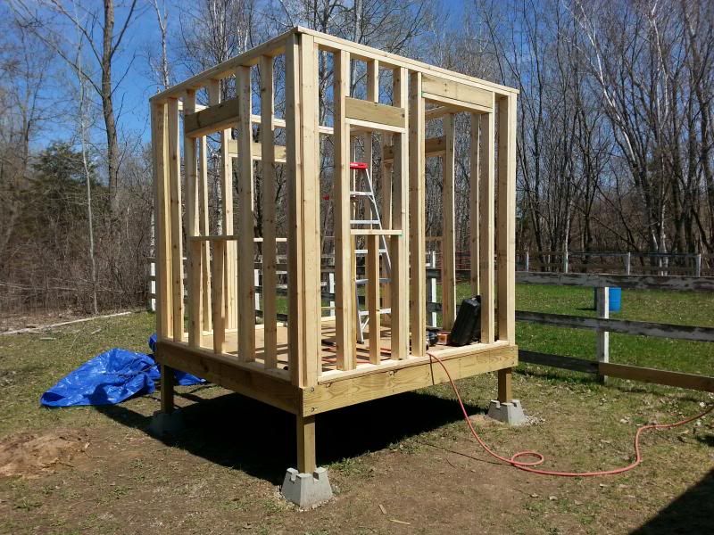 How to build a chicken coop for dummies (or more accurately, by a dummy